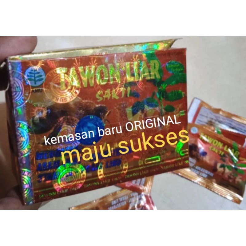 

Capsule Sakti Liar berhologram mju sukses asli