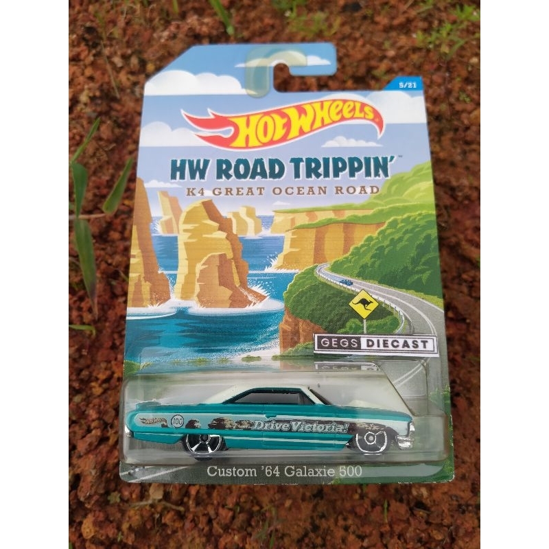 HW Road Trippin [ Custom '64 Galaxie 500] + free Protector