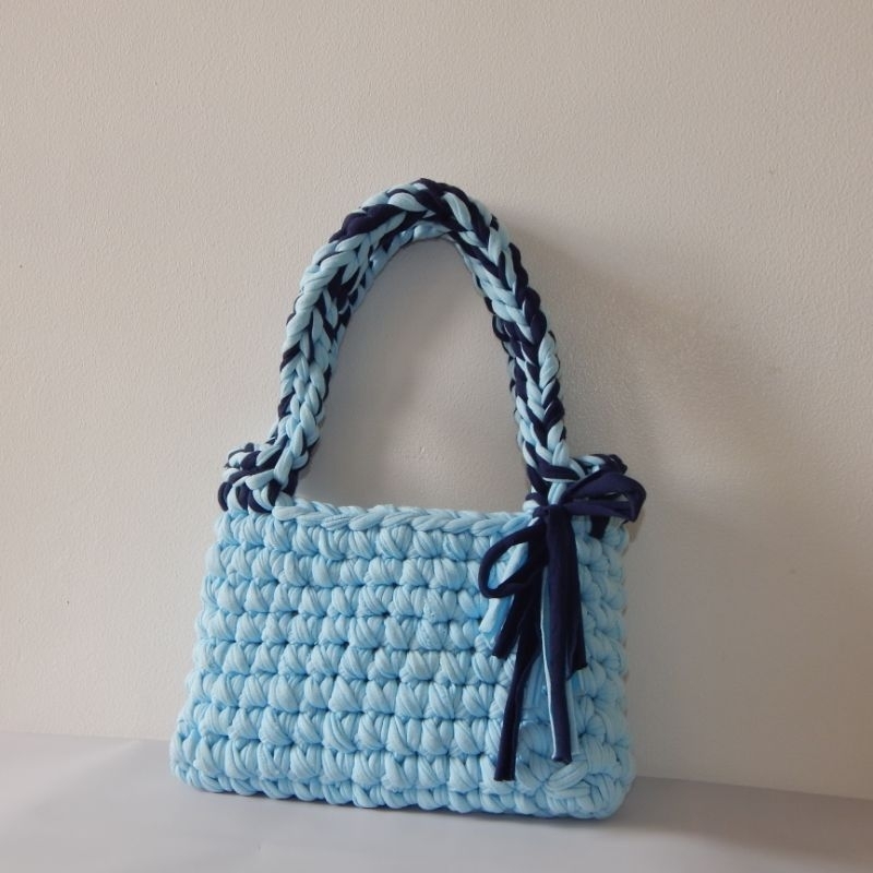 Mini Brie - Chunky Crochet Bag | Tas Pundak Rajut