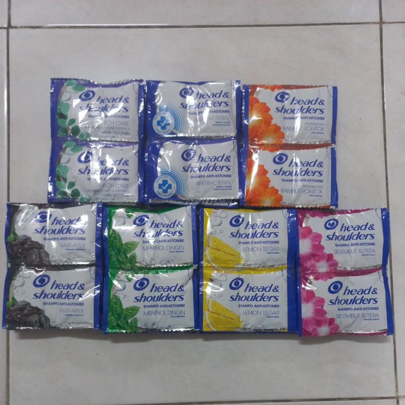 HEAD&SHOULDERS SHAMPOO SACHET
