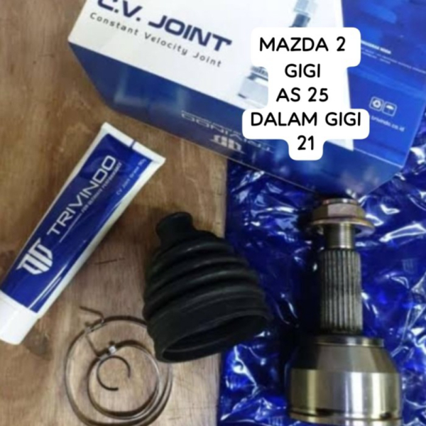 AS RODA BAGIAN LUAR  CV JOIN  LUAR MAZDA 2  25/21 Limited