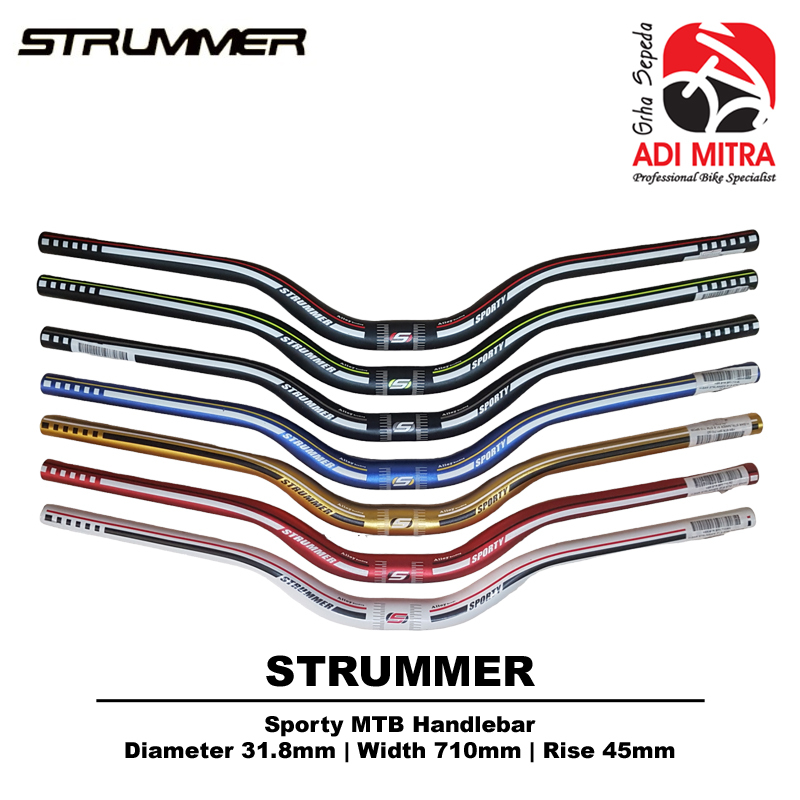 Strummer Sporty Handlebar Stang Sepeda MTB