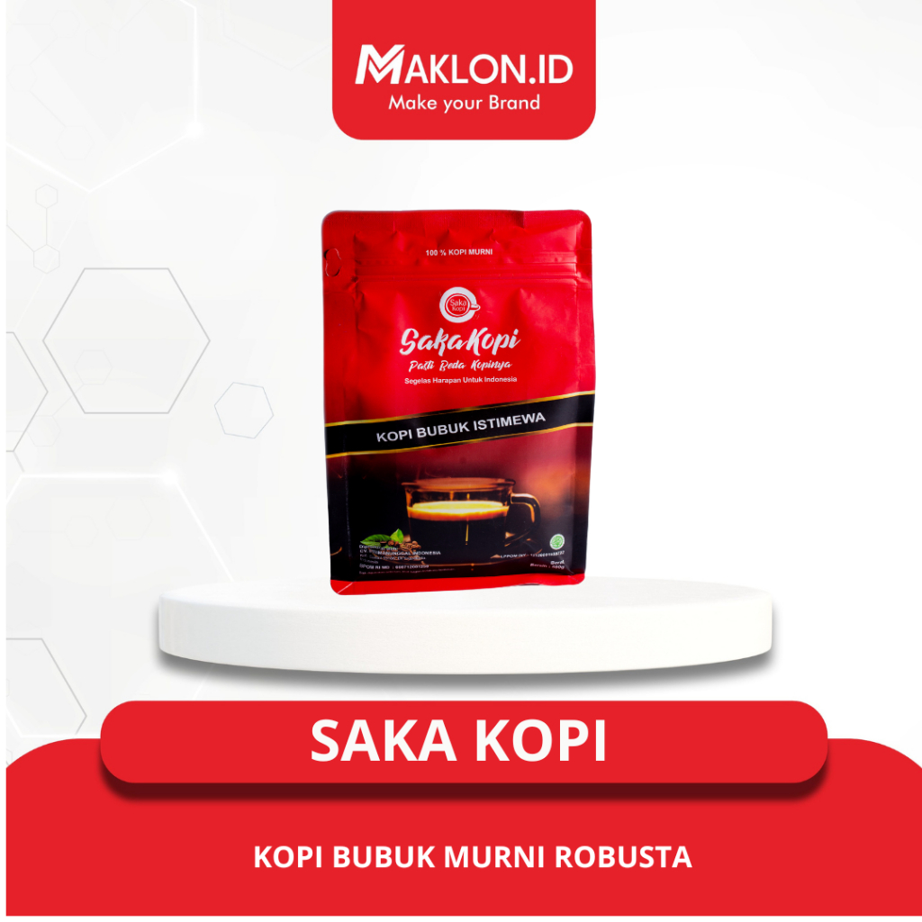 

KOPI MURNI BUBUK 500 GRAM BPOM DAN HALAL RESMI SAKA KOPI ORIGINAL