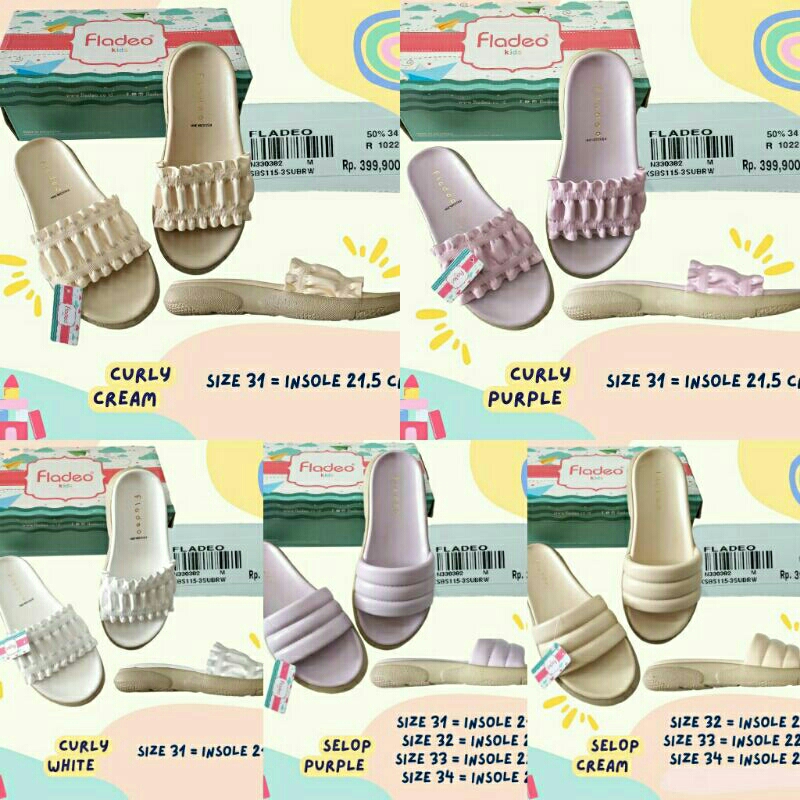 Sandal Anak Fladeo Cewek & Cowok