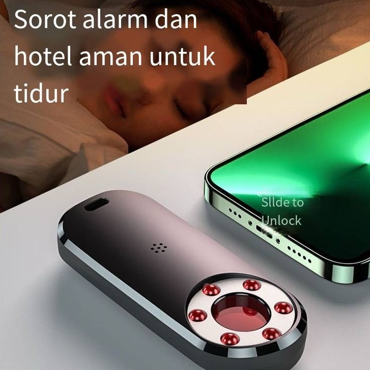 Detektor kamera hotel /Alat pendeteksi kamera tersembunyi / Hidden Camera detector /detektor