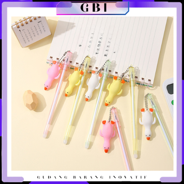 

GBI Pen Gantungan Ayam Bolpoint Karakter Bebek Pulpen Lucu Aesthetic Gantungan Bebek Pulpen Gantungan Kartun Lucu Pena Gel Bolpen Unik Alat Tulis Kantor Gel Karakter