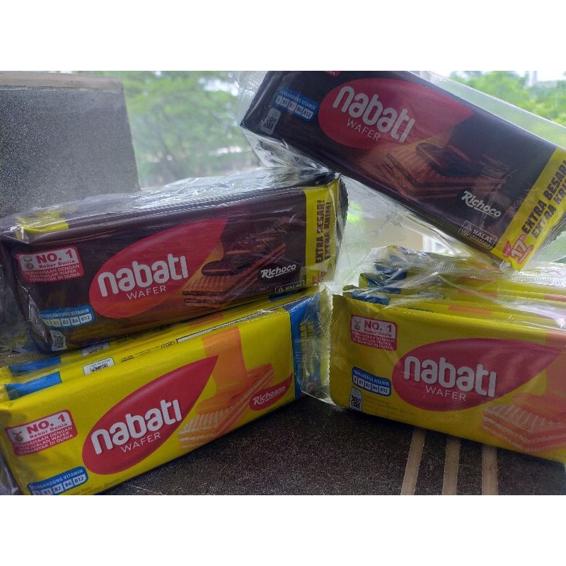 

Nabati wafer 17g isi 10pcs