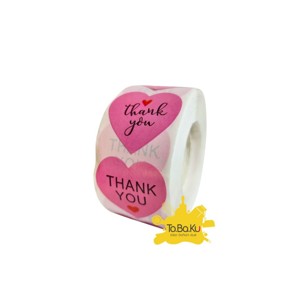 

Stiker Thank You B15 (label sticker)