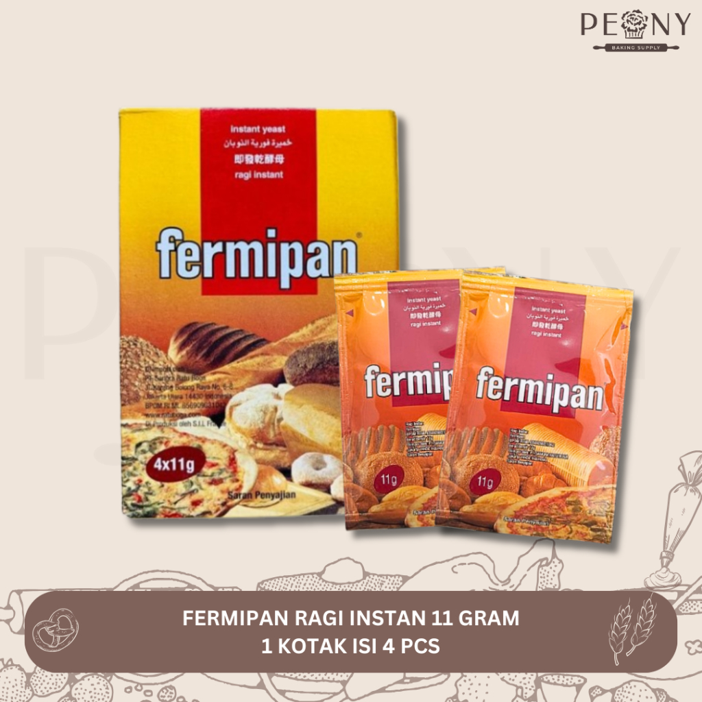 

RAGI INSTANT FERMIPAN SACHET 1 PCS @11GR| GROSIR MIN.4 SCH(1 Kotak)