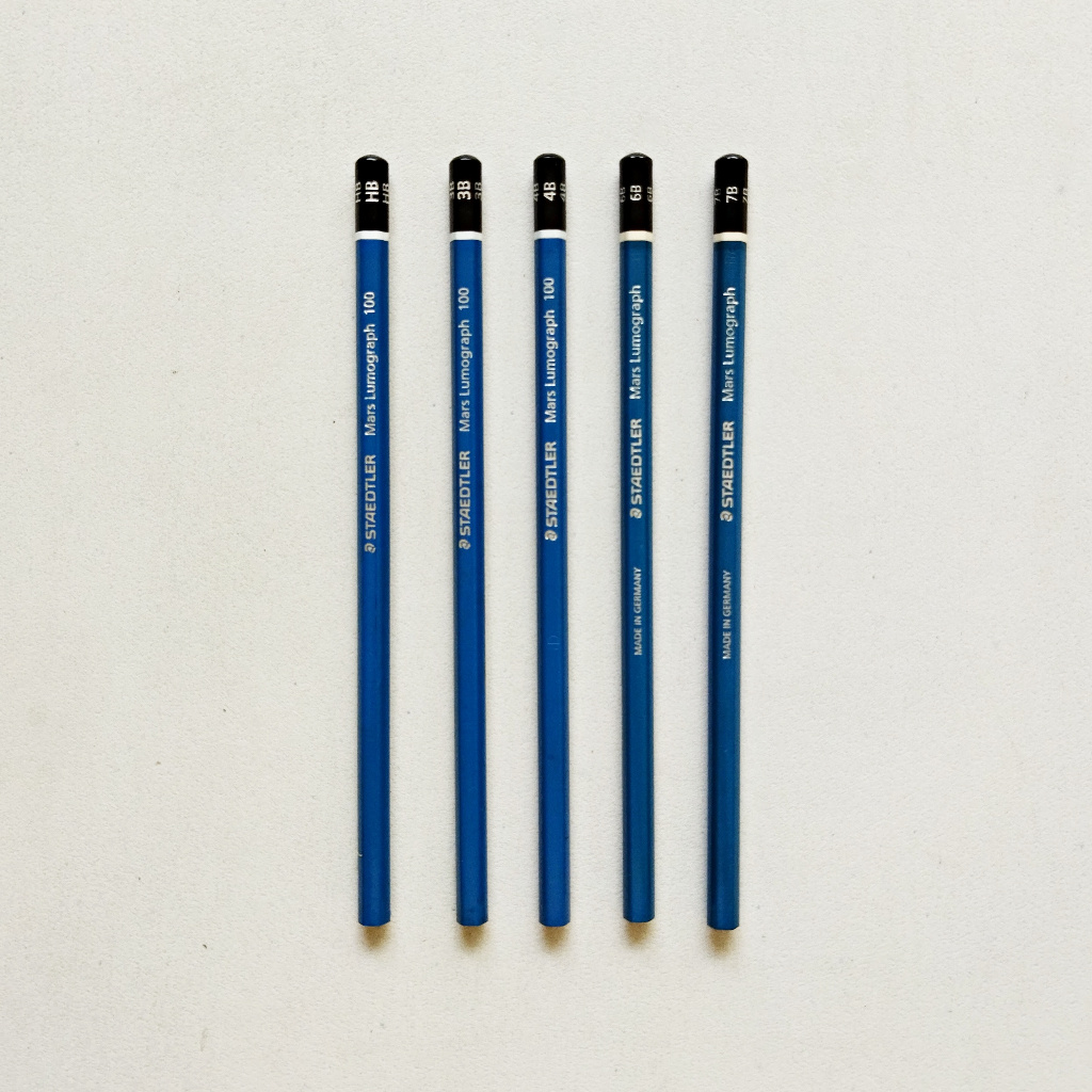 

ANNYEONG HASEYO GIFT SHOP | Pensil Staedtler Mars Lumograph 100 HB 3B 4B 6B 7B Eceran | Pencil for Computer | Pensil untuk Komputer Ecer Satuan