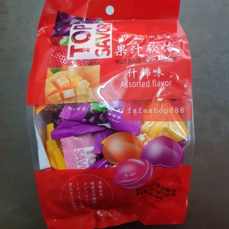 

Permen Jelly aneka rasa 320gr