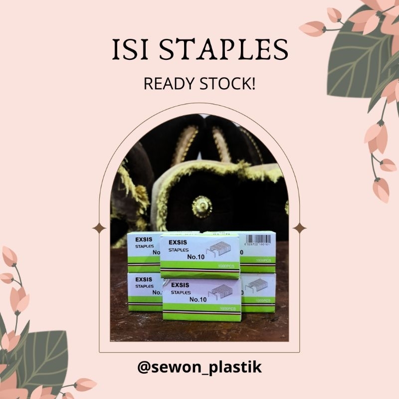 

Isi Staples No.10