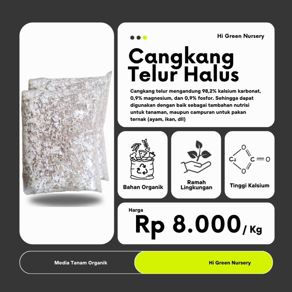 Cangkang Telur Halus Kiloan