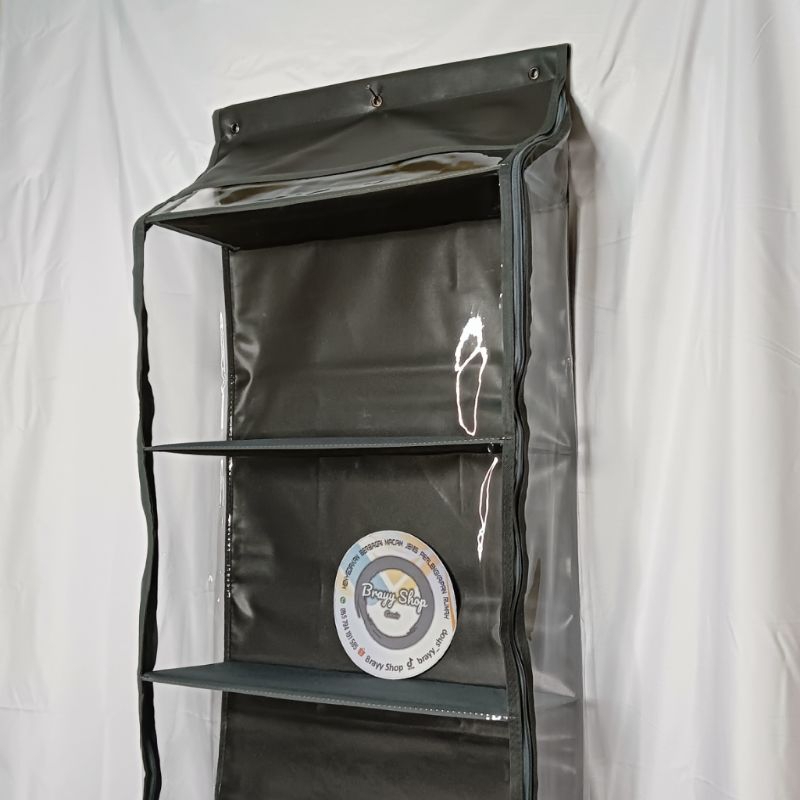 Rak Tas Gantung Polos Jumbo / rak tas gantung resleting / rak tas gantung