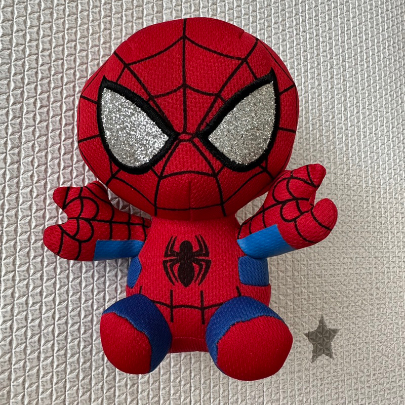spiderman ty marvel beanie plush boneka