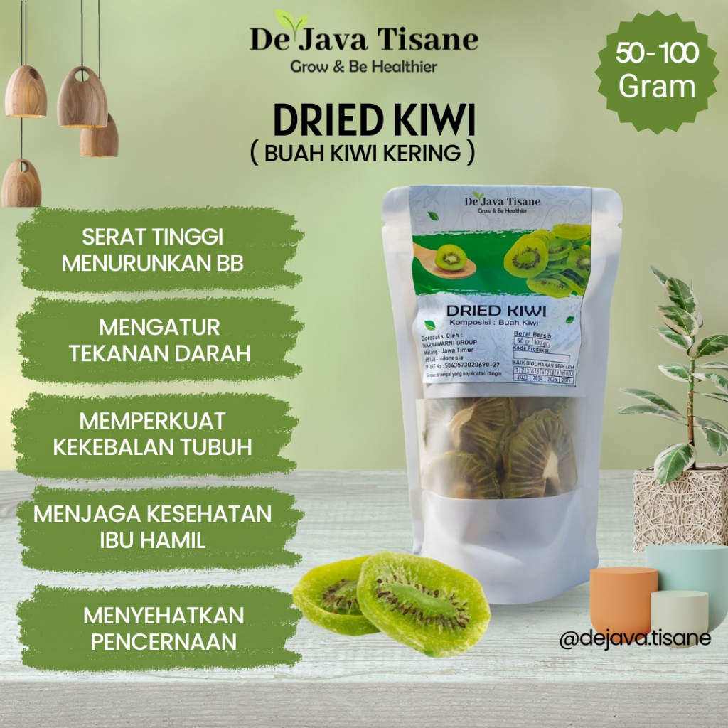 

Dried Kiwi Slice Buah Kiwi Kering ( Bukan Manisan Kiwi )