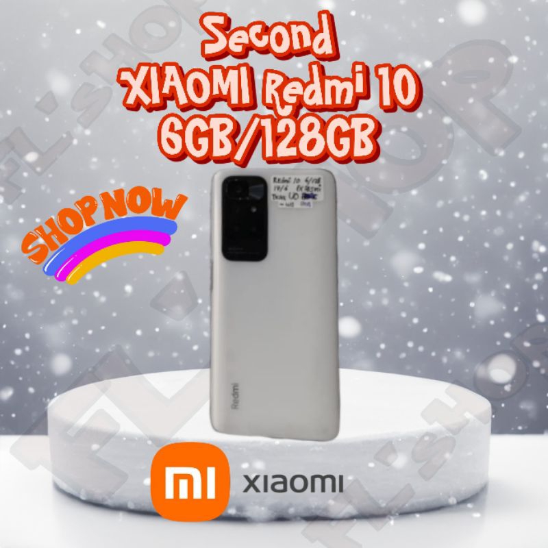 Xiaomi Redmi 10 6GB/128GB BEKAS ORI