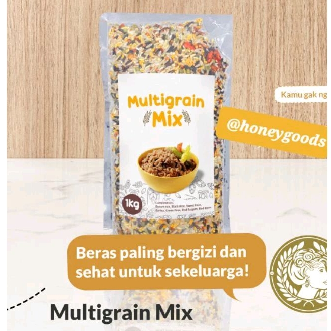 

Beras Sehat Multigrain Mix | Korean Favorite 1kg