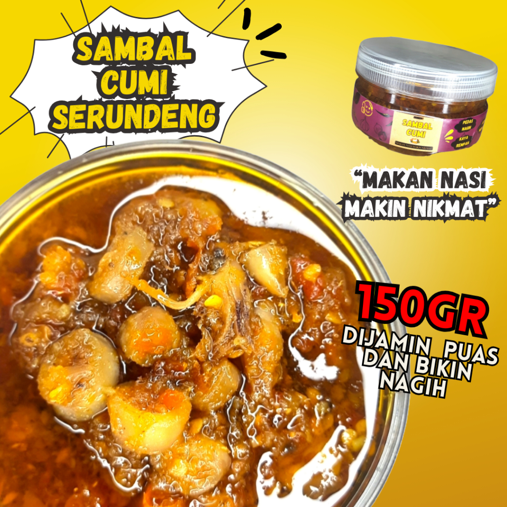 

Sambal Cumi Serundeng 150 Gram