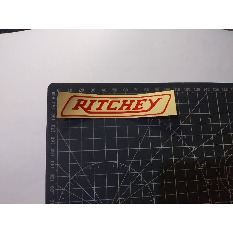 

cutting stiker ritchey