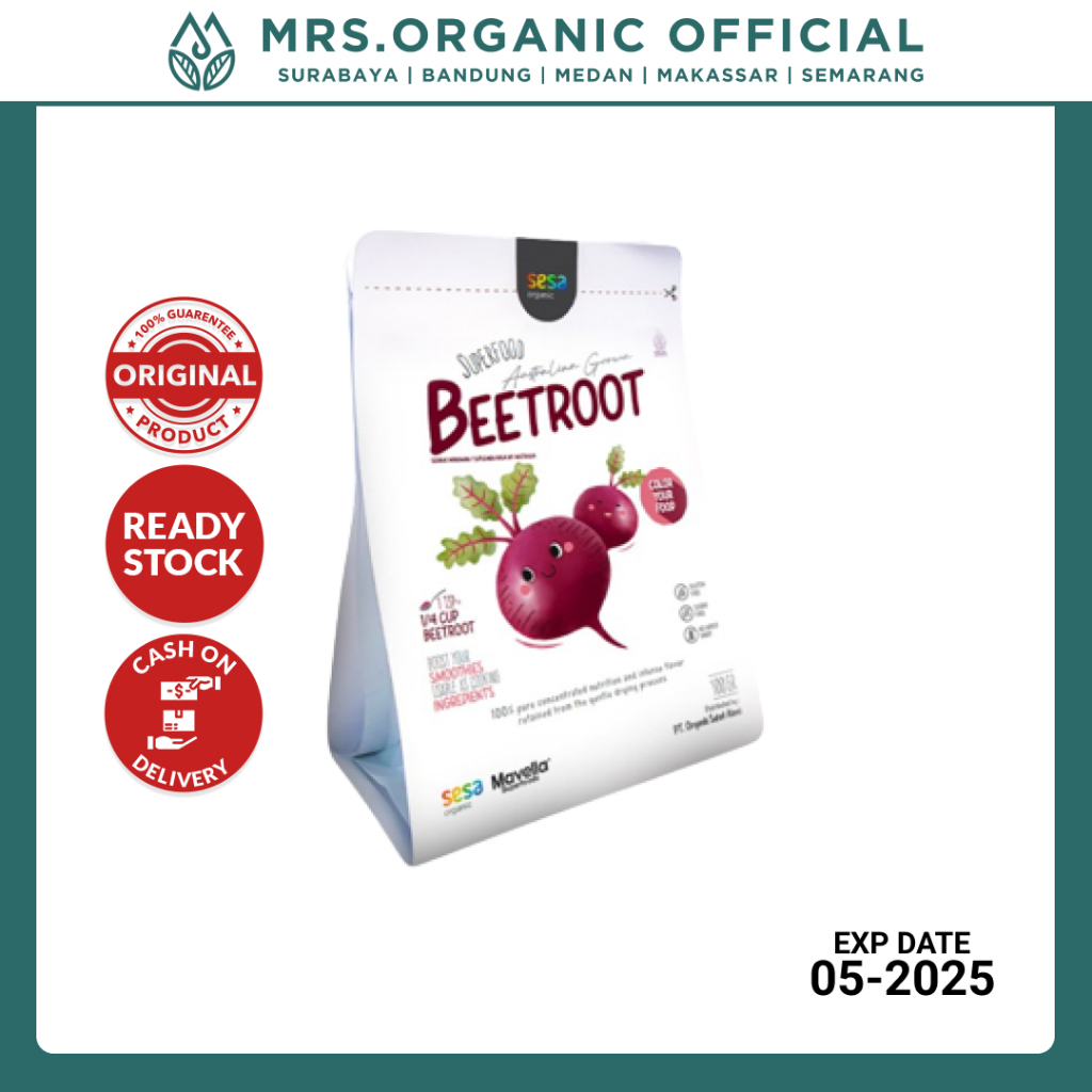 

Mavella Beetroot Powder 100 Gram Superfoods Mineral