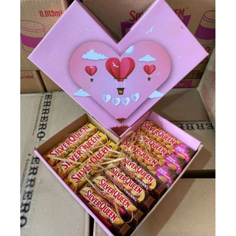 

1212 Terlaris HAMPERS COKLAT LOVE PINK VALENTINE KADO ULANG TAHUN ANIVERSARY WISUDA CEWEK COWOK grosir