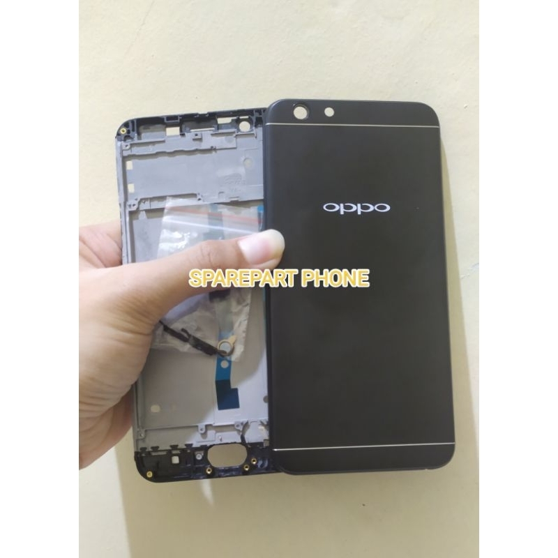 Original Back Casing Housing Fullset OPPO F1S A59 Sudah Termasuk Tombol Luar | Backdoor Tutup Belaka