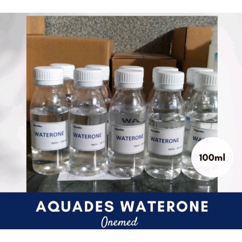 Aquadest / Akuades / Aquades / Air Suling Murni Destilasi 100 ML