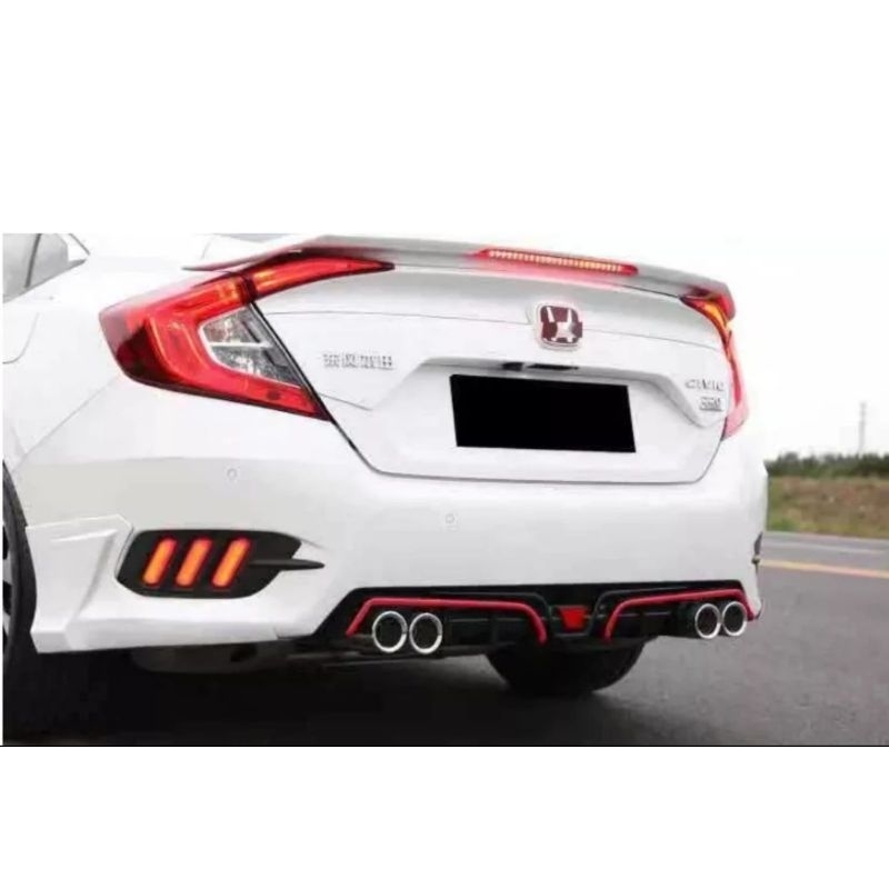 Diffuser Civic turbo 2016 up sedan