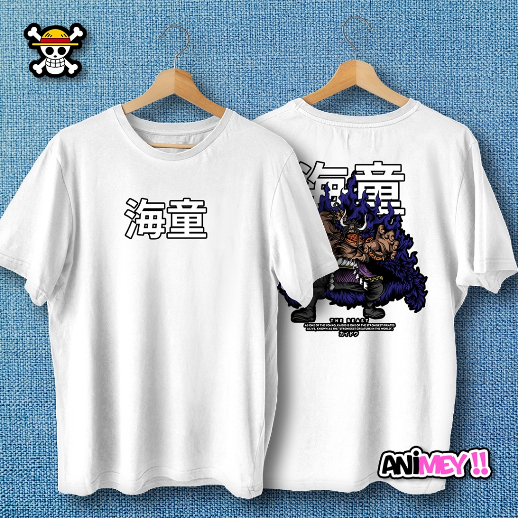Kaos Kaido One Piece / kaos anime / Kaos Game / tshirt anime