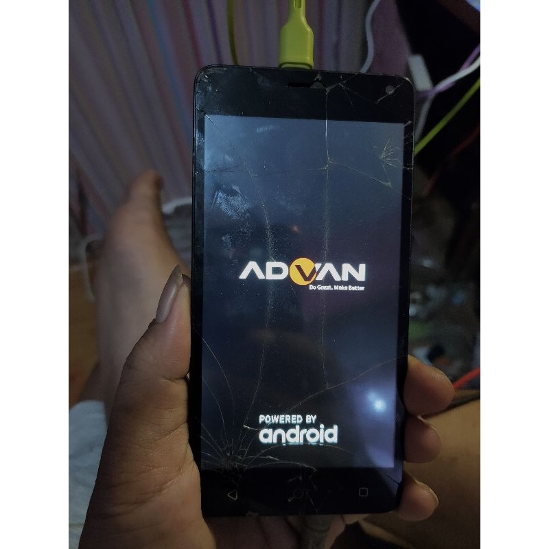 lcd advan i5c duo retak normal tested