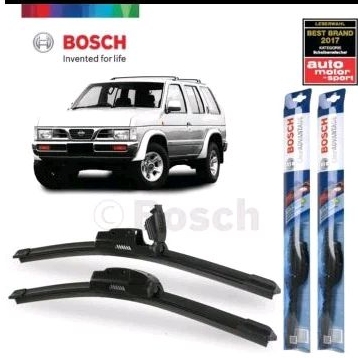 Bosch wiper kaca Depan mobil NISSAN TERANO frameless Original Bosch 20-20