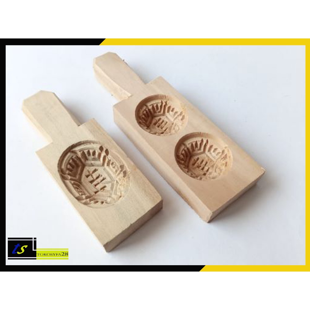 Cetakan Kue Thok/Kue Ku Kayu & plastik