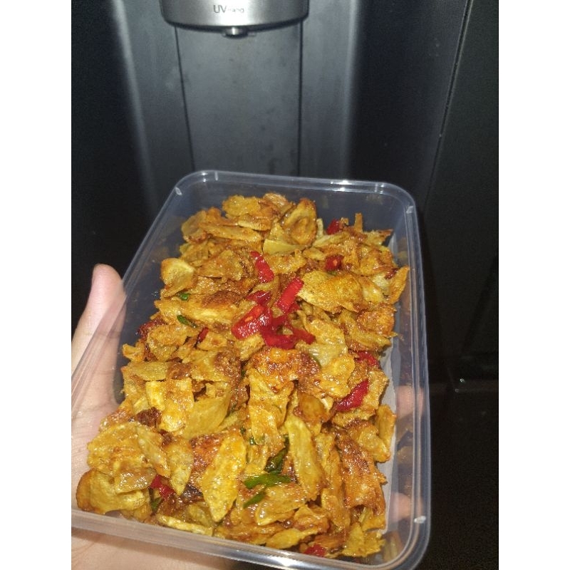 

KERING KENTANG GURIH ASIN MANIS BUMBU MELIMPAH