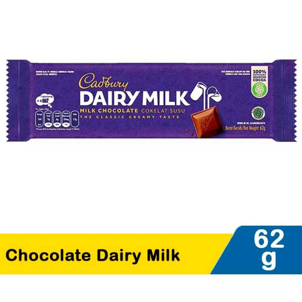 

Cadbury Dairy Milk Chocolate 62g
