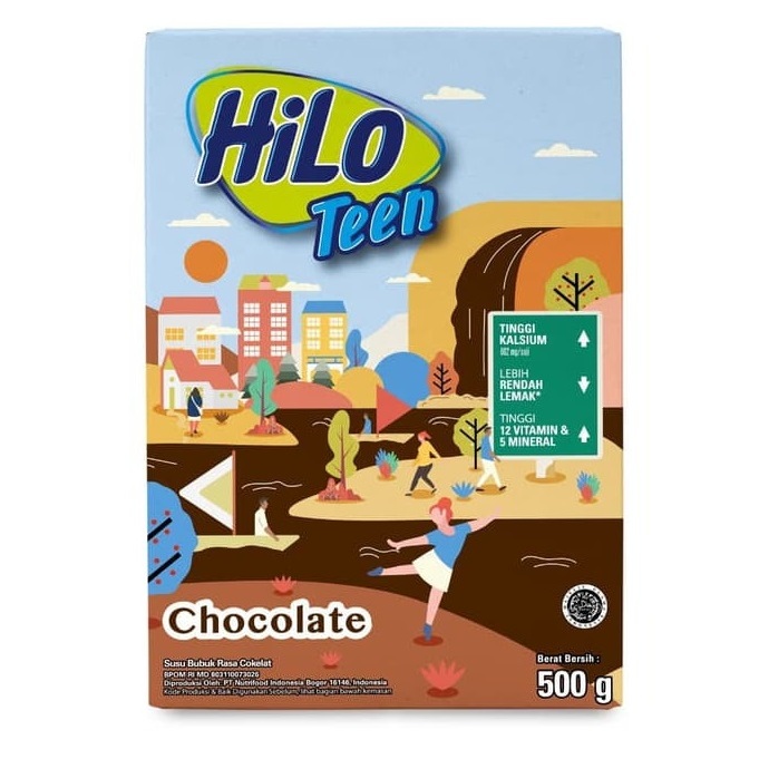 

SUSU HiLo TEEN CHOCOLATE 500 GRAM