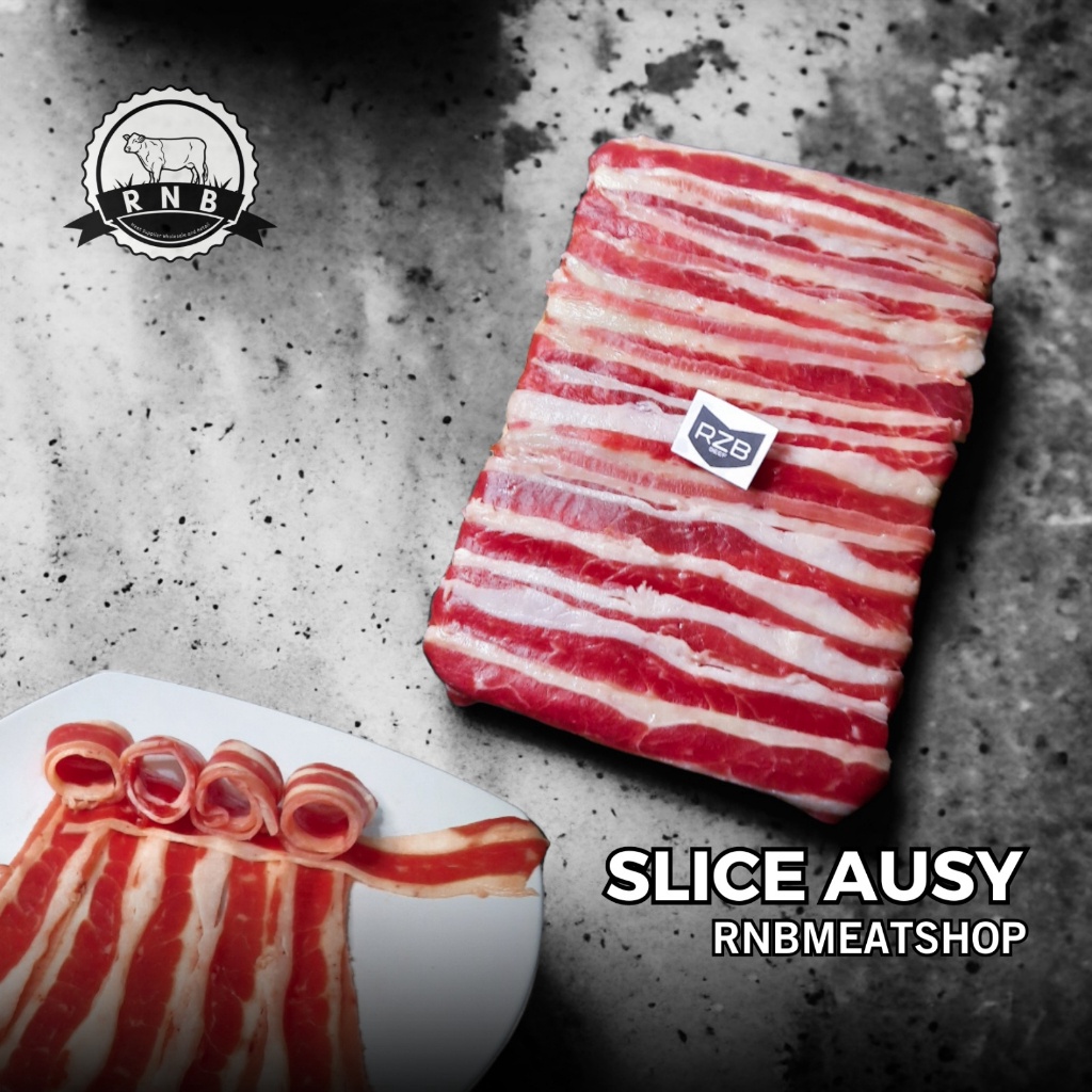

Star DAGING SAPI SLICE AUSY AUSSIE BEEF SLICE 5 GRAM serbuuu