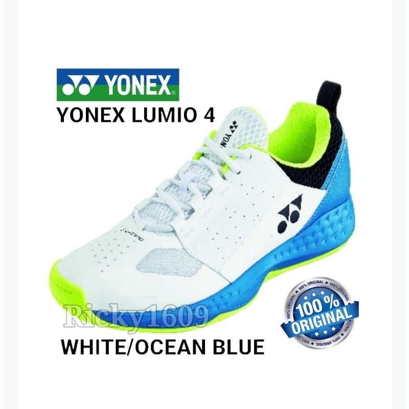 BEST DEALS SEPATU TENIS YONEX LUMIO 4 - POWER CUSHION - ORIGINAL YONEX