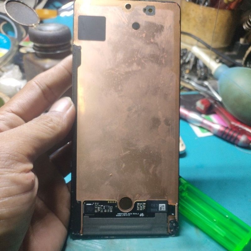 lcd bekas pakai Samsung a715f original