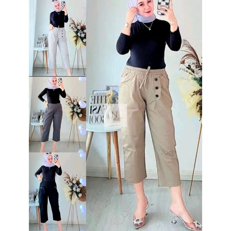 Celana Haruka 7/9 Kekinian // Celana Termurah // Haruka Pants