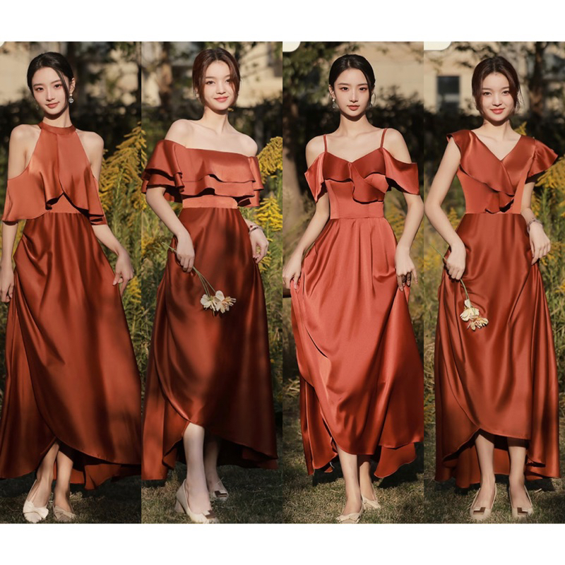 LADY GOWN COLLECTION - Gaun pesta wanita dress party premium longdress evening gown big size jumbo u