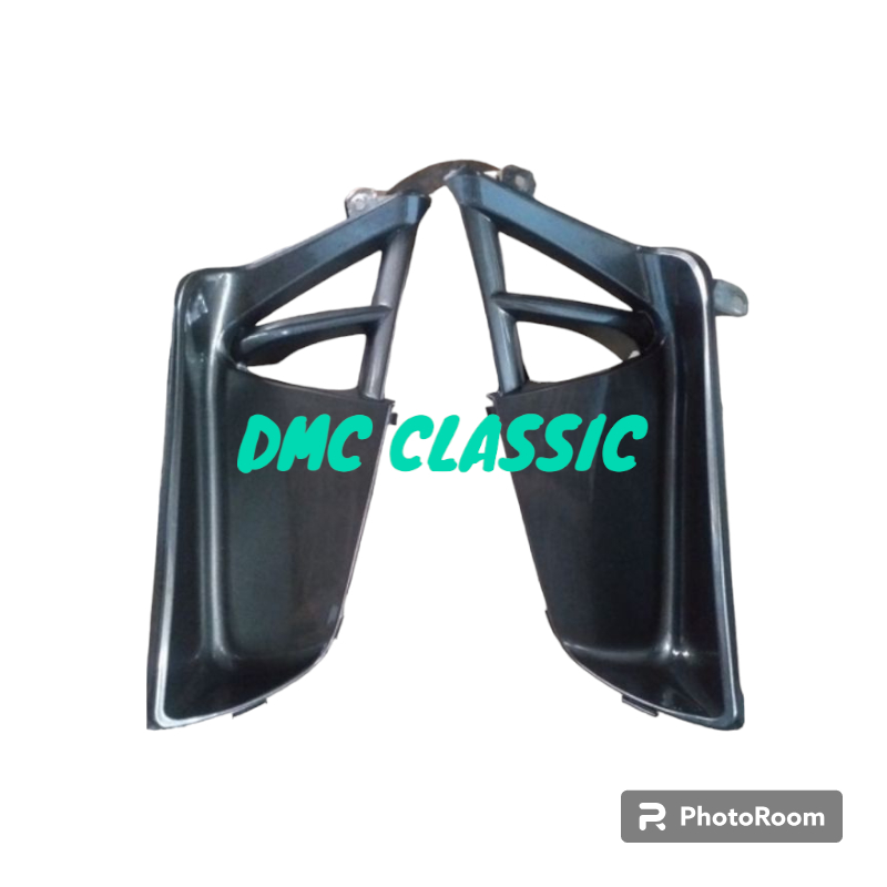 cover dalam sayap tutup laci honda supra x 125 new batman abu abu