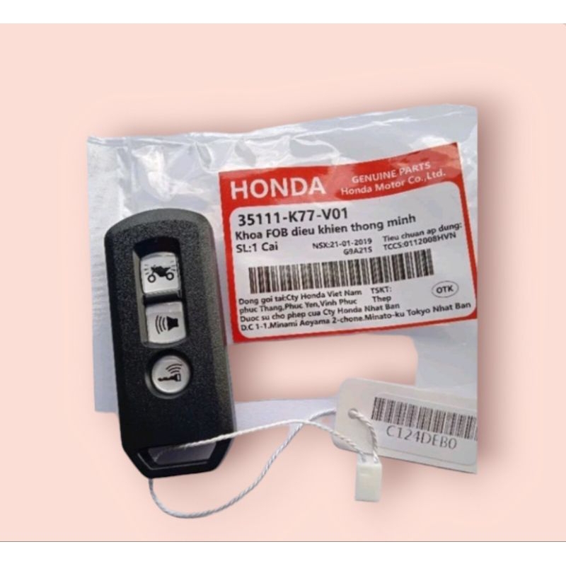 Remote keyless Honda PCX 150,ADV 150 ORIGINAL