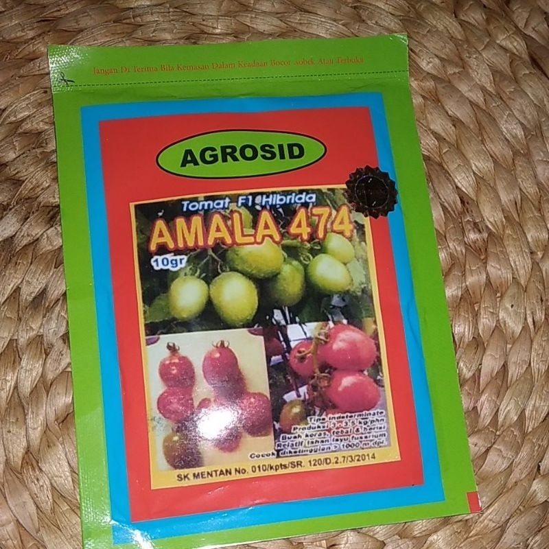 Agrosid benih tomat amala 474 10gr dataran tinggi