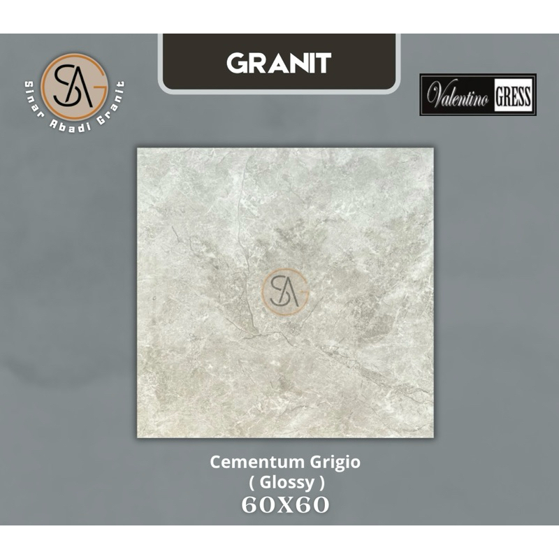 granit 60x60 valentino gress cementun grigio