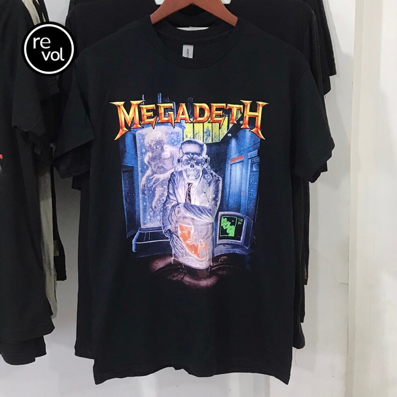 KAOS BAND OFFICIAL MEGADETH - HANGAR 18 (ORIGINAL MERCHANDISE)