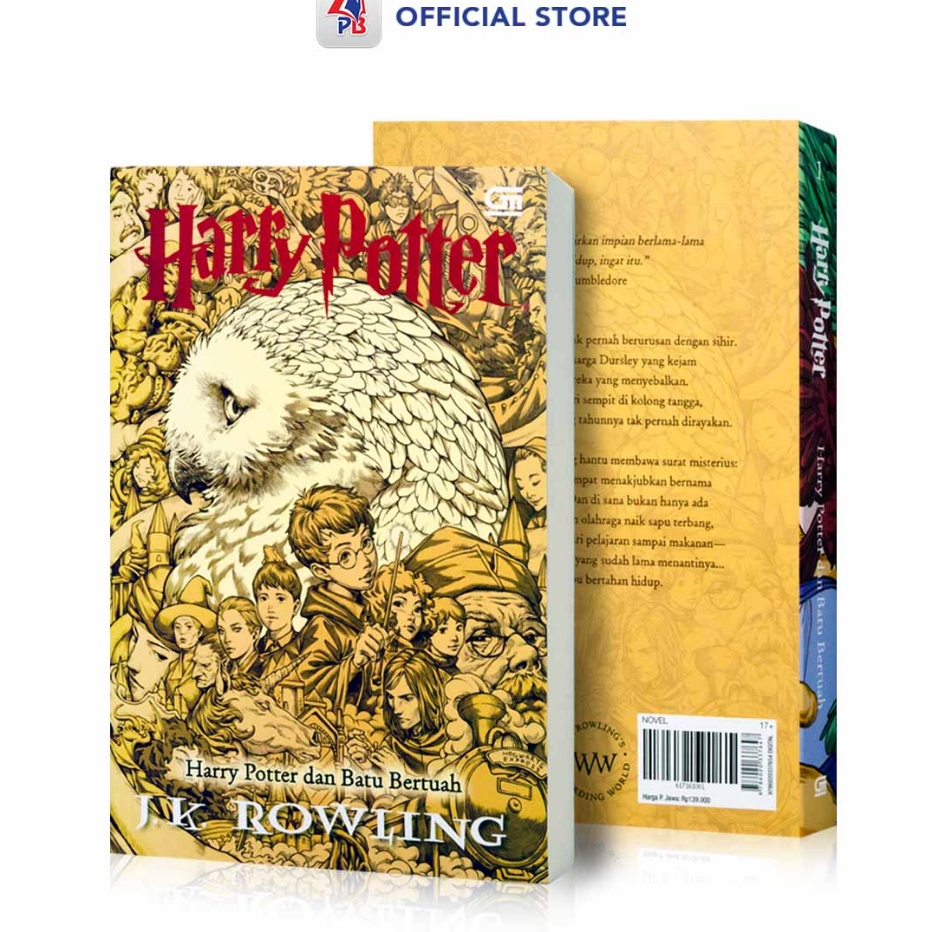 COD Buku Novel Harry Potter Dan Batu Bertuah  Novel Terjemahan