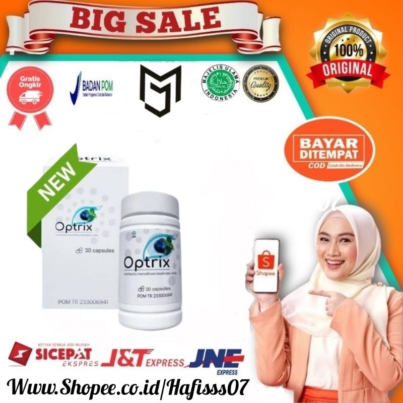 PT . RESMI INDONESIA OPTRIX | OPTRIX ASLI ORIGINAL OBAT HERBAL KESEHATAN MATA 100% ASLI BPOM