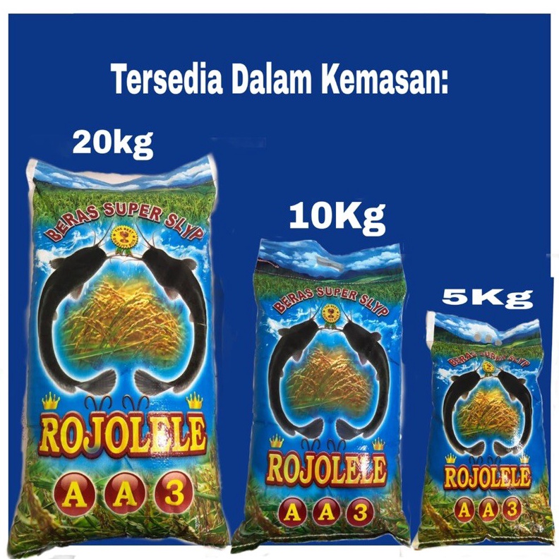 

1212 Promo Beras rojolele A3 5kg1kg dan 2kg murah