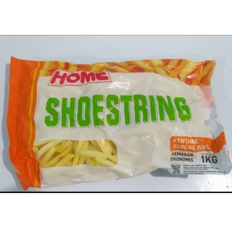 

Home Kentang Goreng 1 kg Shoestring / Crinkle Cut Frozen Food Murah | French Fries | Makanan Beku | Olahan Kentang Siap Goreng - FROZEN FOOD - Makanan Istant Siap Cepat Saji